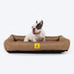 TLC Nesting Nook Bed For Dog - Golden Brown - Heads Up For Tails