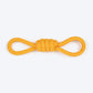 Dash Dog Tugster Rope Toy For Dog - Yellow & Orange - Heads Up For Tails