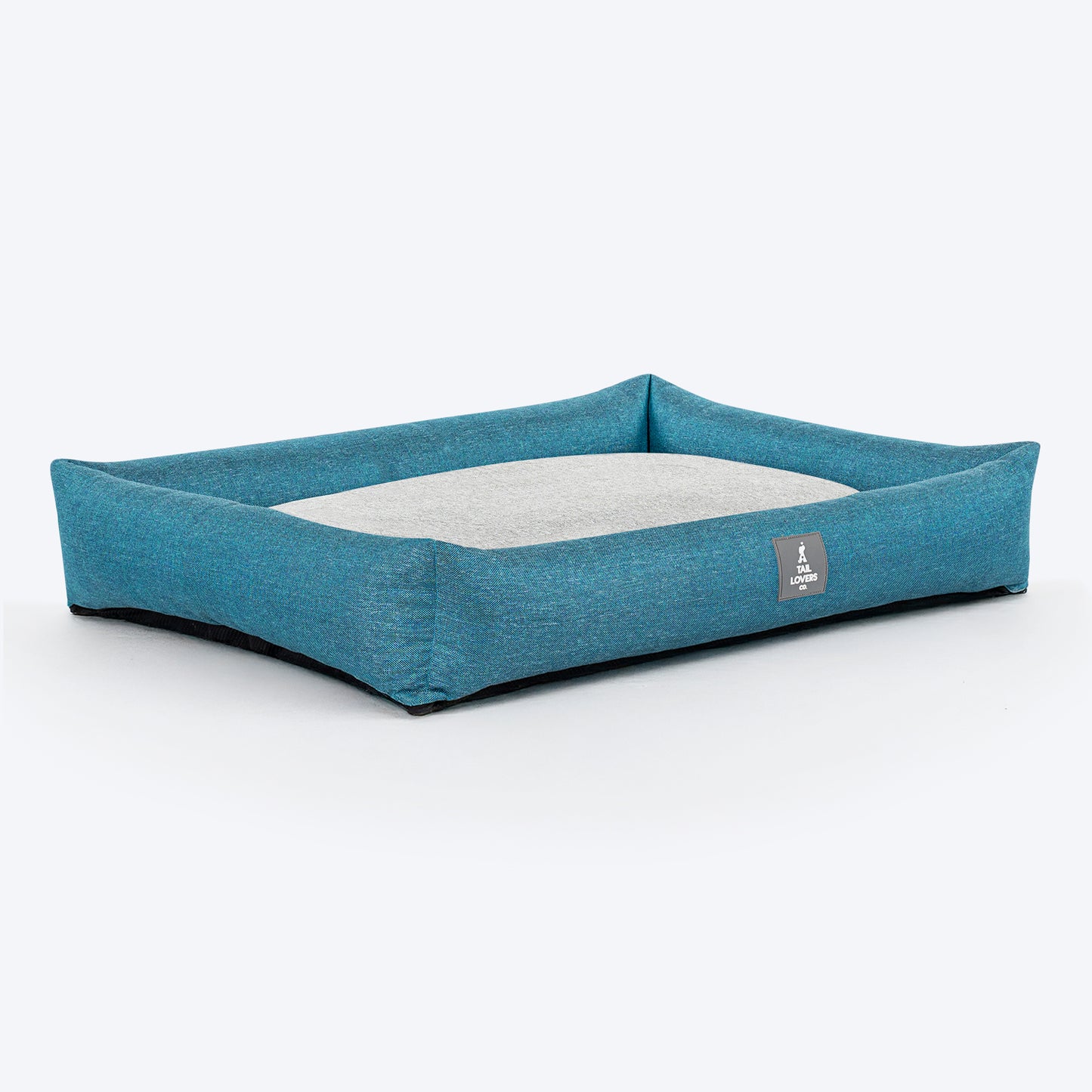 TLC Nesting Nook Bed For Dog - Teal Blue