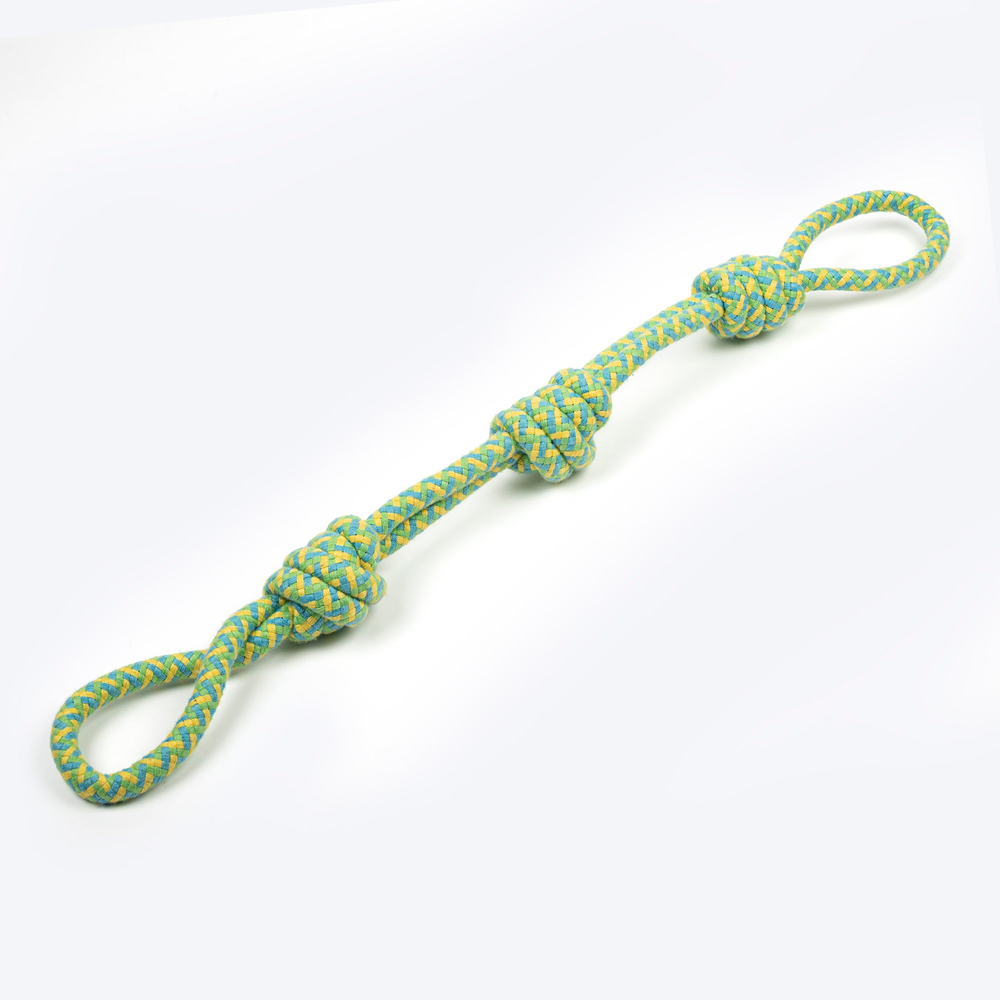 Dash Dog Tuff Tugger Rope Toy For Dog - Multicolor - Heads Up For Tails