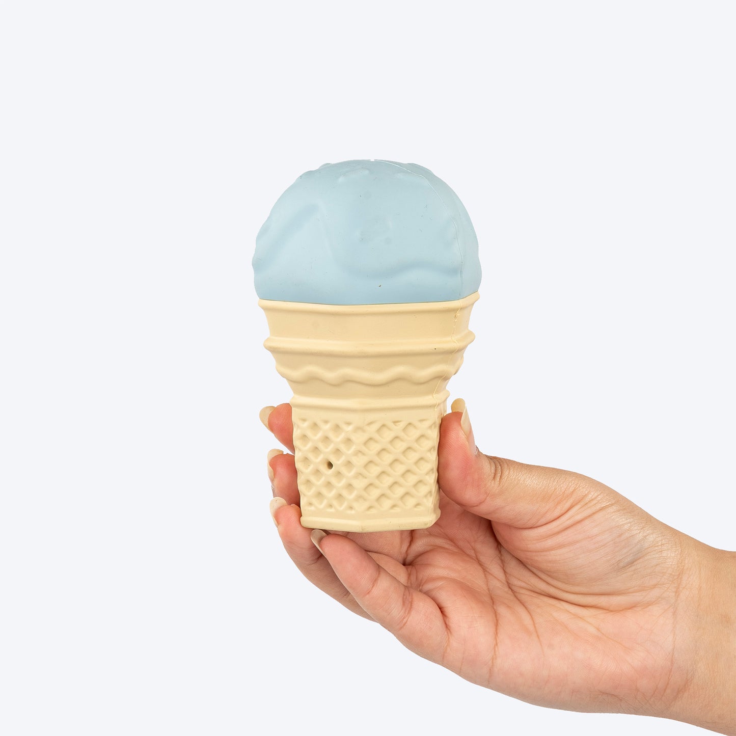 HUFT Chewtastic Swirly Scoop Chew Toy For Dog - Blue