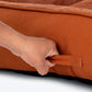HUFT Personalised Furever Cosy Lounger Dog Bed - Dark Brown