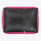 HUFT Personalised Sniff The Love Lounger Bed For Dog - Dark Magenta