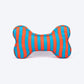 HUFT Summer Bloom Dog Bone Cushion - Blue - Heads Up For Tails