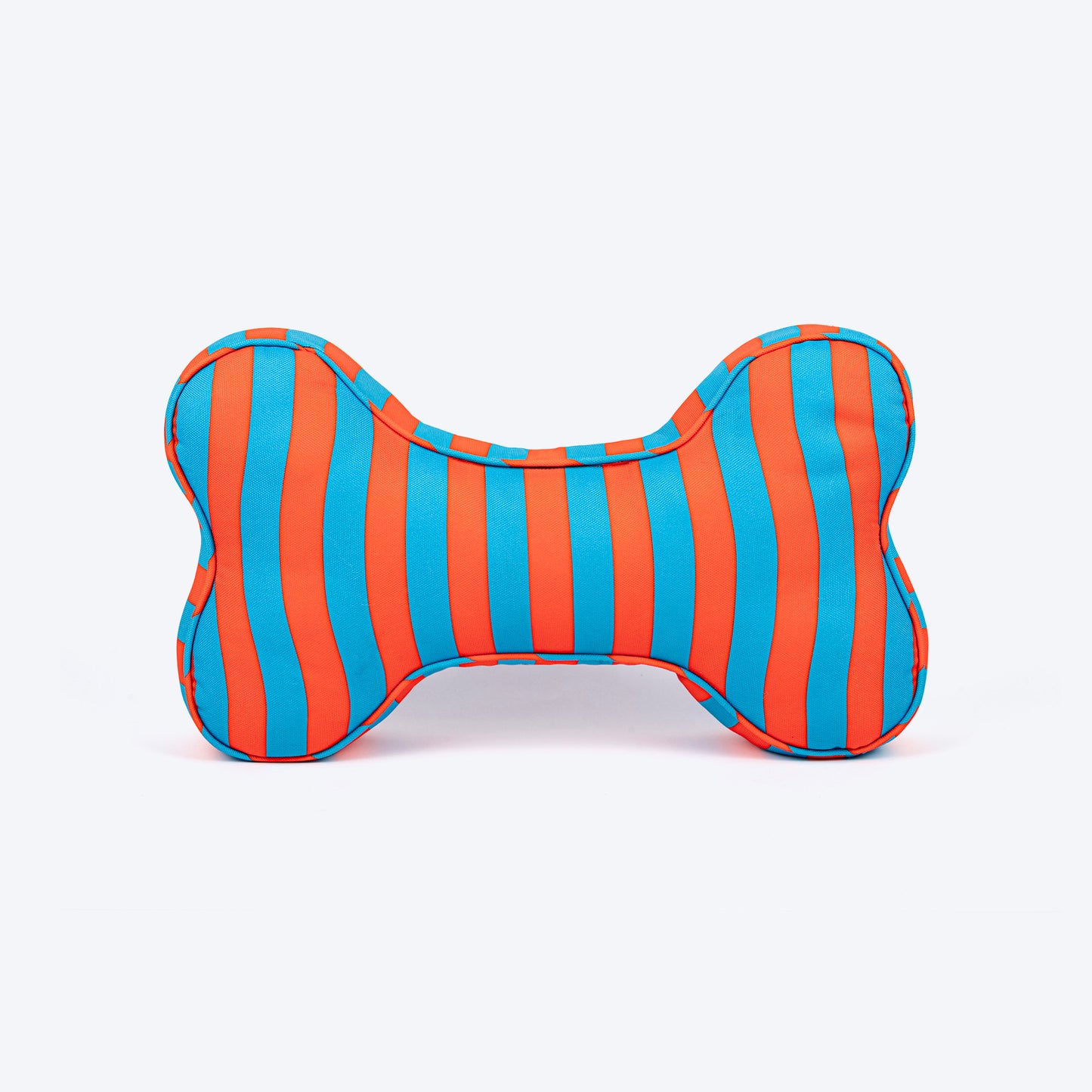 HUFT Summer Bloom Dog Bone Cushion - Blue - Heads Up For Tails