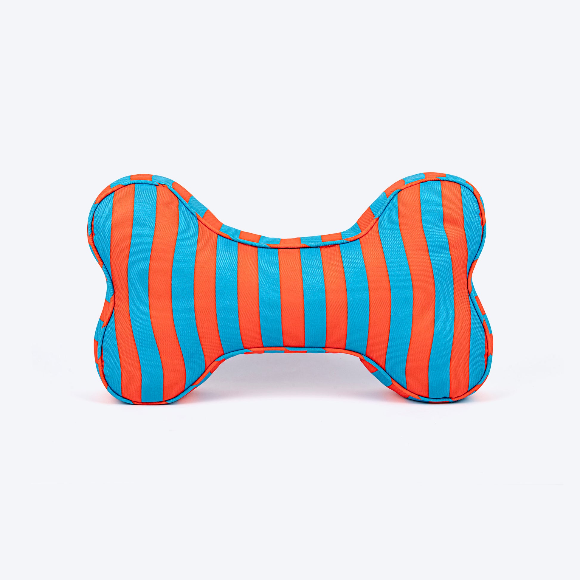 HUFT Summer Bloom Dog Bone Cushion - Blue - Heads Up For Tails