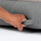 HUFT Personalised Furever Cosy Lounger Dog Bed - Dark Grey