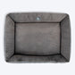 HUFT Personalised Furever Cosy Lounger Dog Bed - Dark Grey