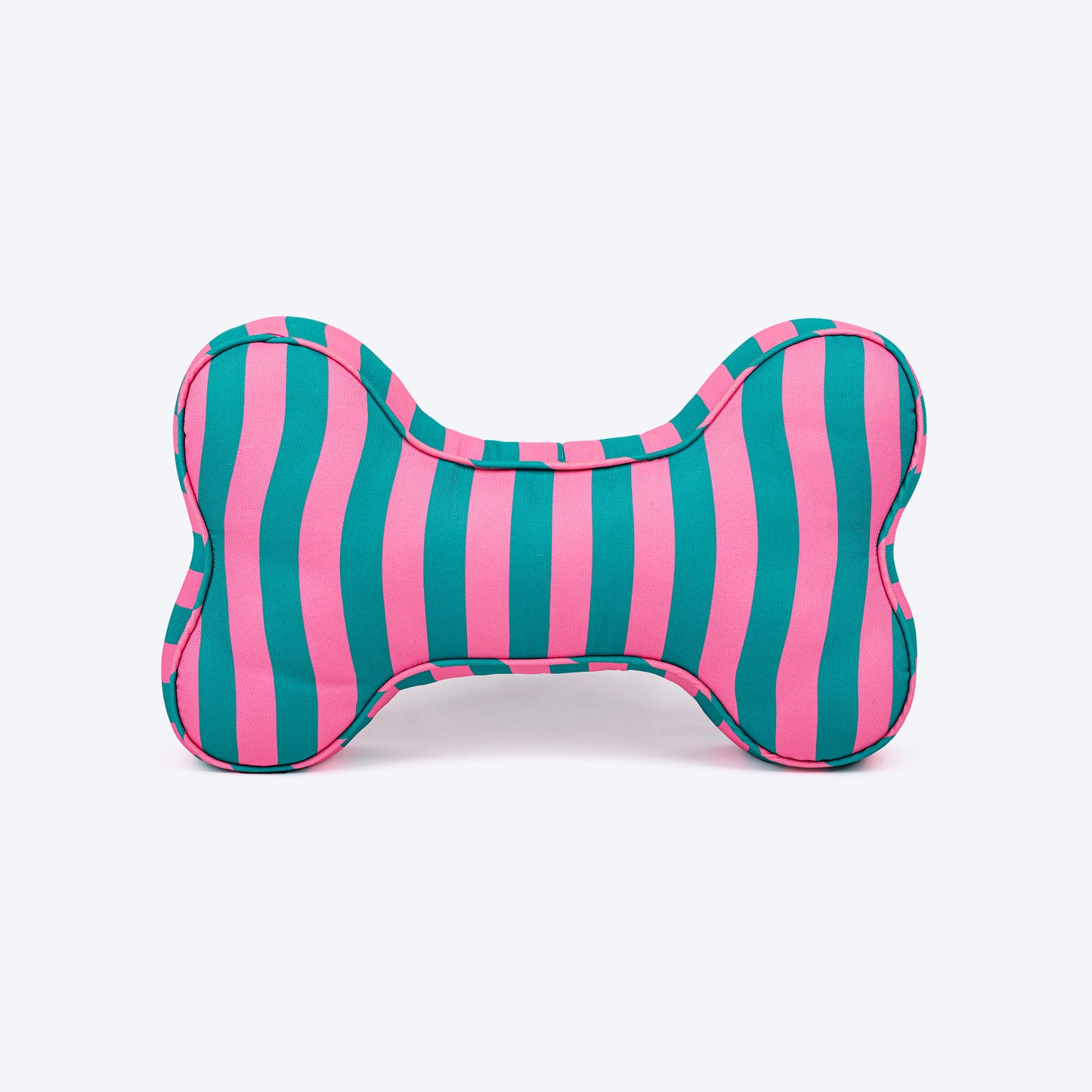 HUFT Pawsome Blossom Bone Cushion For Dog - Green & Pink - Heads Up For Tails