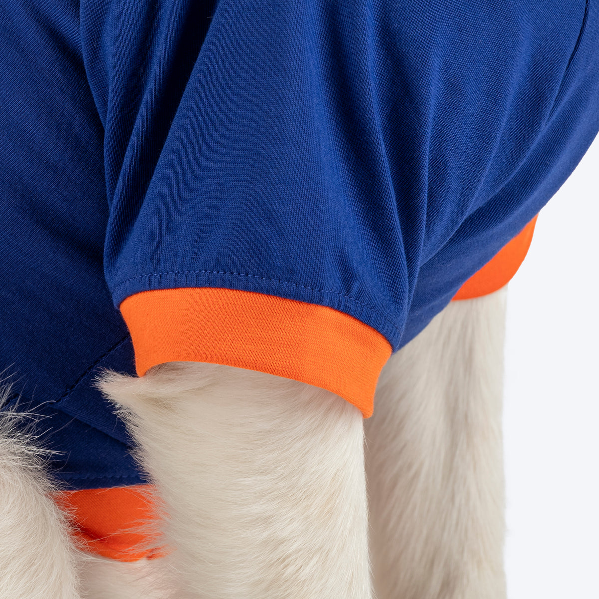 HUFT Born To Be Cuddled Printed T-Shirt For Dog - Navy Blue - Heads Up For Tails