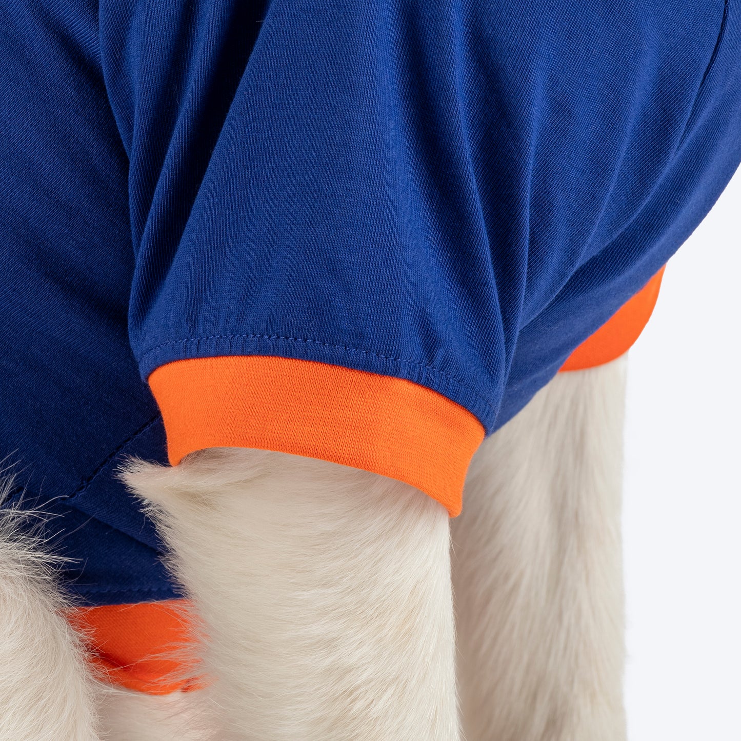 HUFT Born To Be Cuddled Printed T-Shirt For Dog - Navy Blue