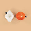HUFT Meethi Masti Mithai Pair Plush Toy For Dog & Cat - White Orange - Set Of 2