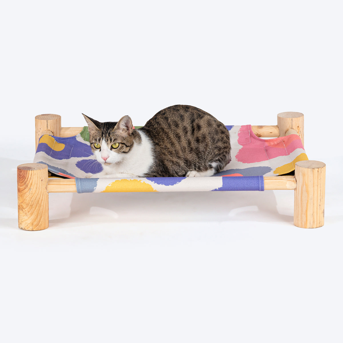 HUFT Elevated Cot Bed For Cat - Multicolor - Heads Up For Tails