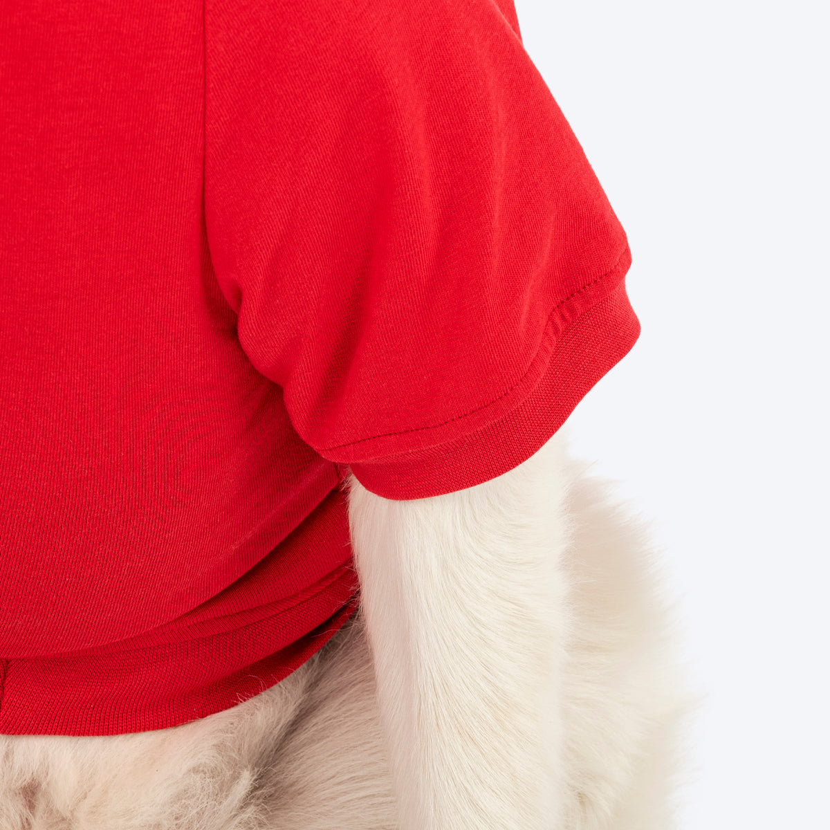 HUFT Pretty Pupper Printed T-Shirt For Dog - Red - Heads Up For Tails