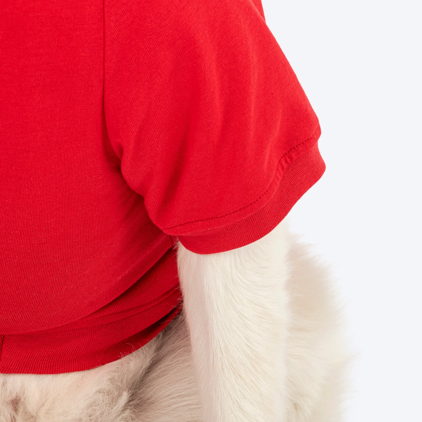 HUFT Pretty Pupper Printed T-Shirt For Dog - Red