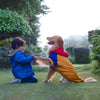 HUFT Colour Block Hoodie Pet Sweatshirt - Mustard - Heads Up For Tails
