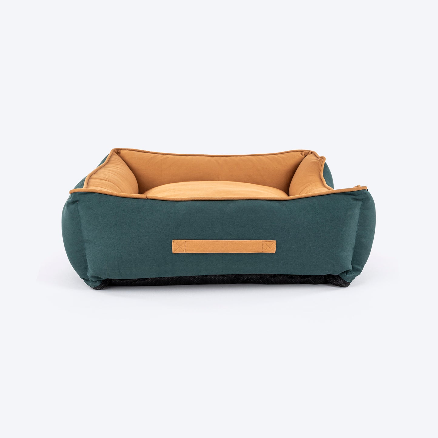 HUFT Classic Lounger Dog Bed - Green & Brown - Heads Up For Tails