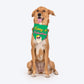 HUFT Furry & Fabulous Bandana For Dog - Green
