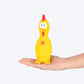 TLC Standing Rooster Chew Toy For Dog - Yellow