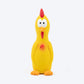 TLC Standing Rooster Chew Toy For Dog - Yellow