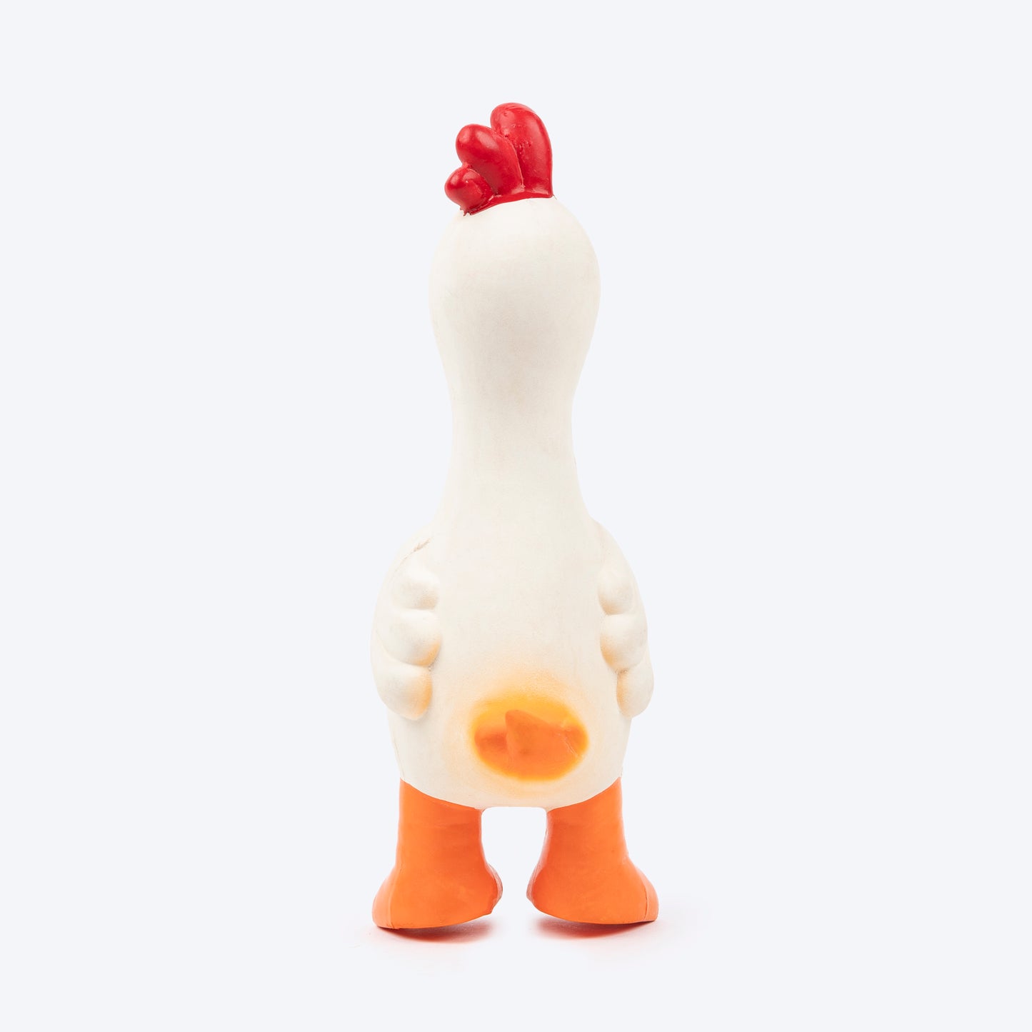 TLC Bulging Eye Chicken Chew Toy For Dog - White