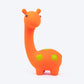 TLC Rubber Giraffe Chew Toy For Dog - Orange