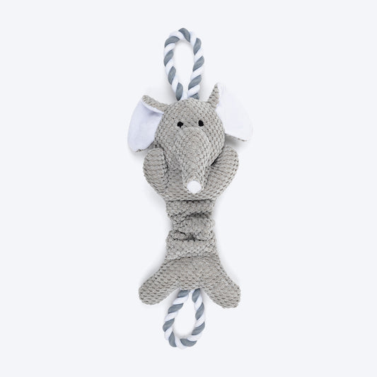 HUFT Tuggie Ellie Plush Toy For Dog - Grey