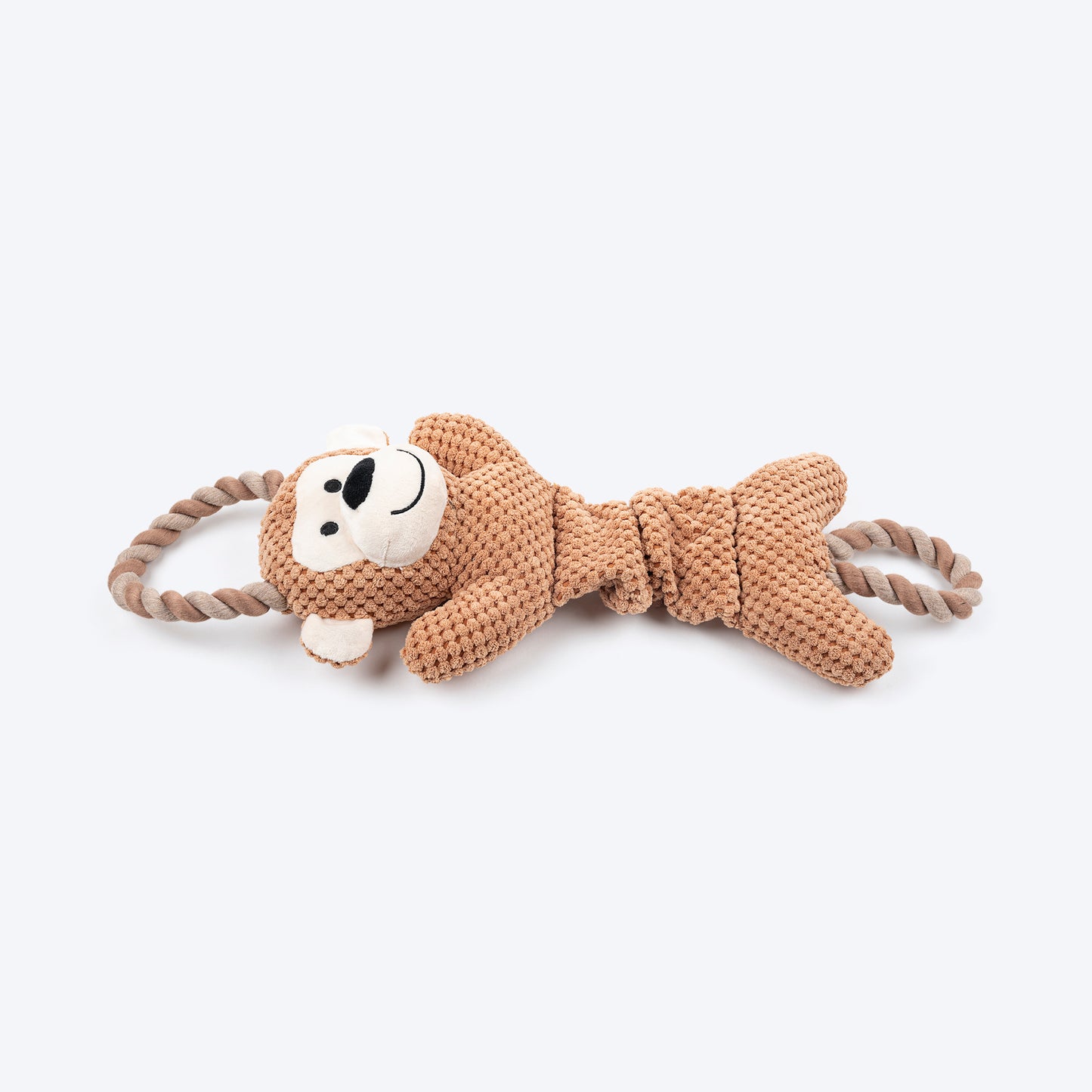 HUFT Tuggie Monkie Plush Toy For Dog - Brown