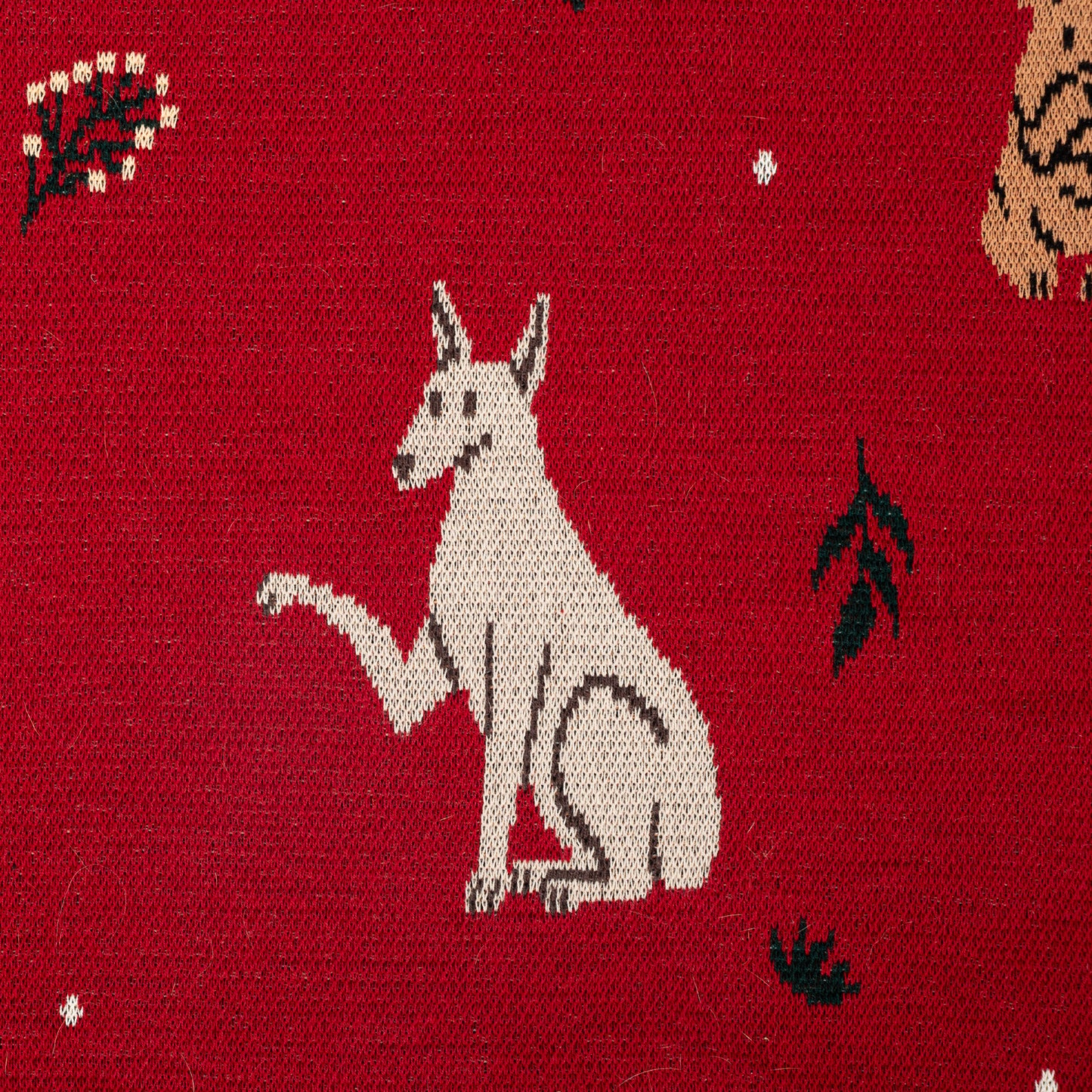 HUFT Bloom Buddies Blanket For Dog & Cat - Red - Heads Up For Tails