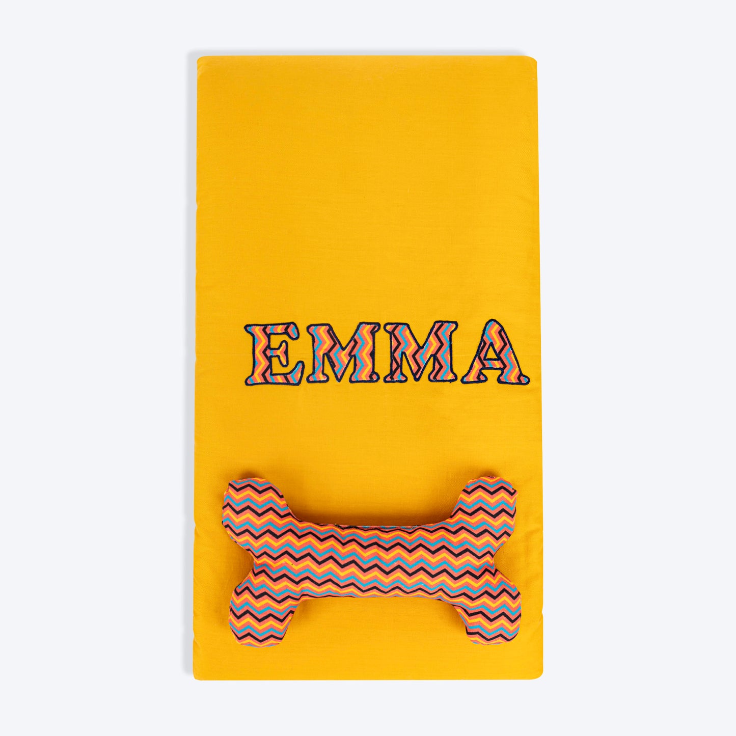 HUFT Personalised Sweet Dreams Blanket For Dog & Cat - Yellow