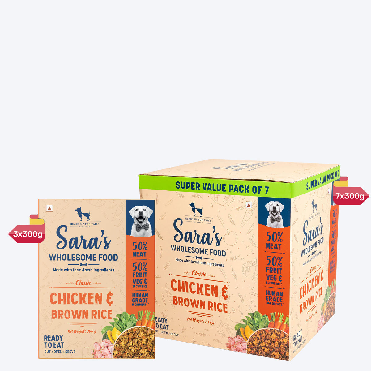 Sara's Wholesome Classic Chicken & Brown Rice Dog Food
