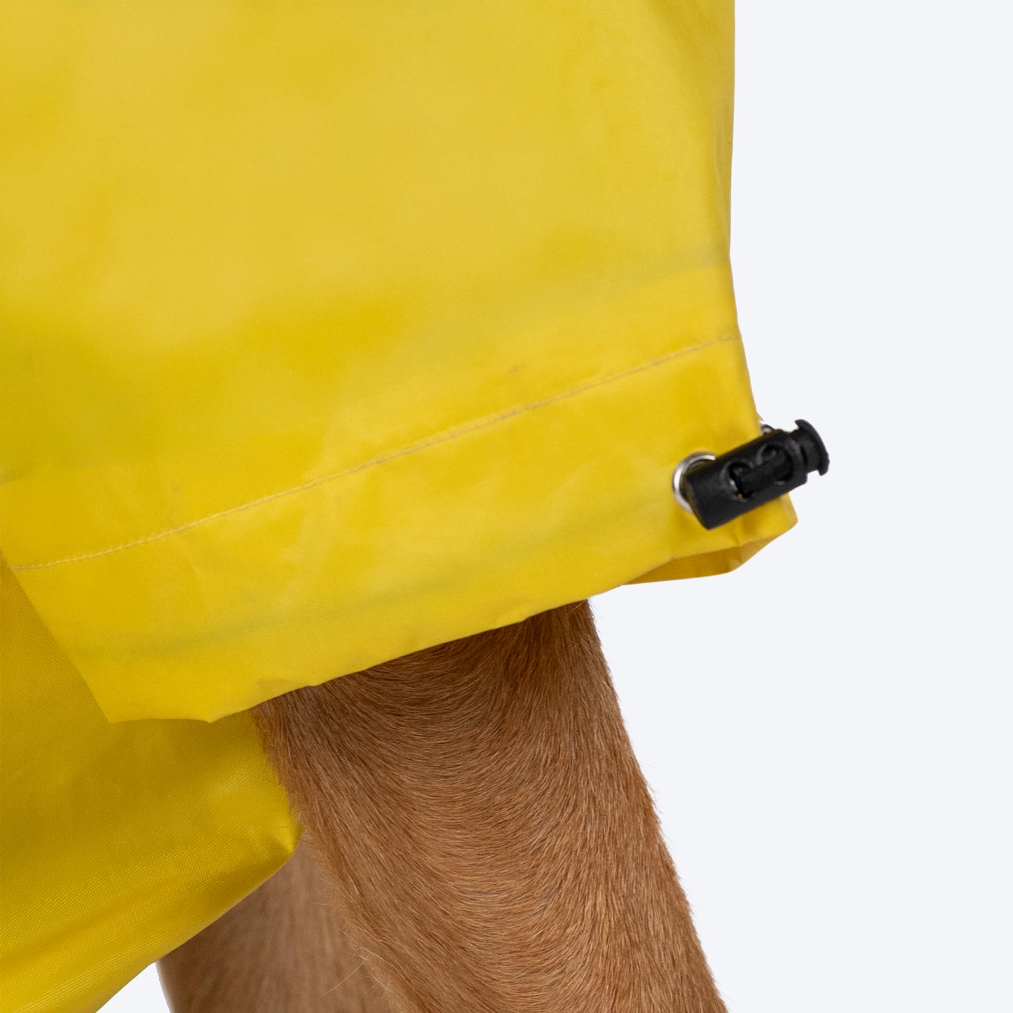 HUFT Magical Mist Raincoat With Harness Opening For Dog - Yellow