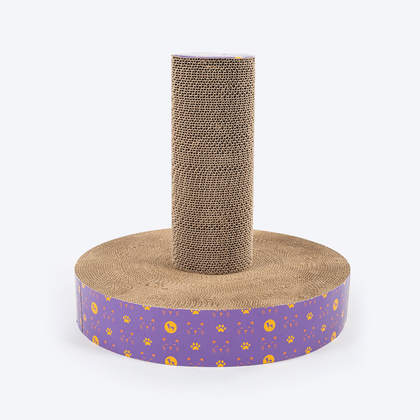 HUFT Scratch-N-Stretch Scratching Post Cat Scratcher - Violet