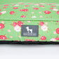 HUFT Pastel Petals Lounger Dog Bed - Pastel Green - Heads Up For Tails