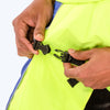 HUFT Neon Shower Dog Raincoat - Neon Green & Deep Blue - Heads Up For Tails