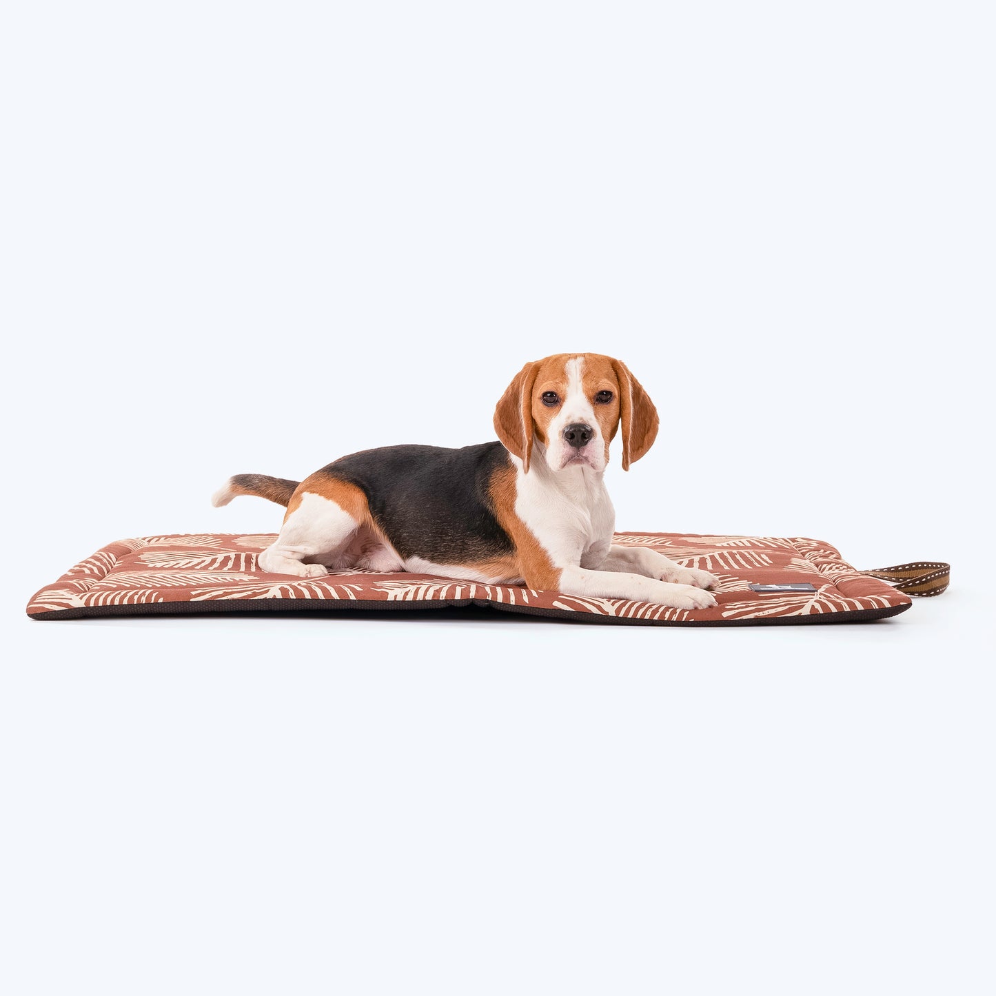 HUFT Tropical Palm Paradise Dog Mat - Brown - Heads Up For Tails