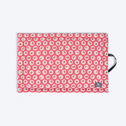 HUFT Rosy Dreams Mat For Dog & Cat - Pink - Heads Up For Tails