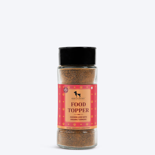 HUFT Food Topper Chicken Liver with Organic Turmeric For Dog - Heads Up For Tails
