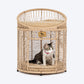 HUFT Furry Friends Double Seat Chair With Cushions For Cat - Beige