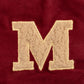 HUFT Personalised Pawfectly Frilled Luxe Velvet Bandana For Dog - Maroon