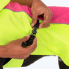HUFT Neon Shower Dog Raincoat - Neon Green & Pink - Heads Up For Tails