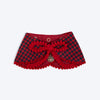 HUFT Jingle Joy Scarf For Pets - Red & Navy - Heads Up For Tails