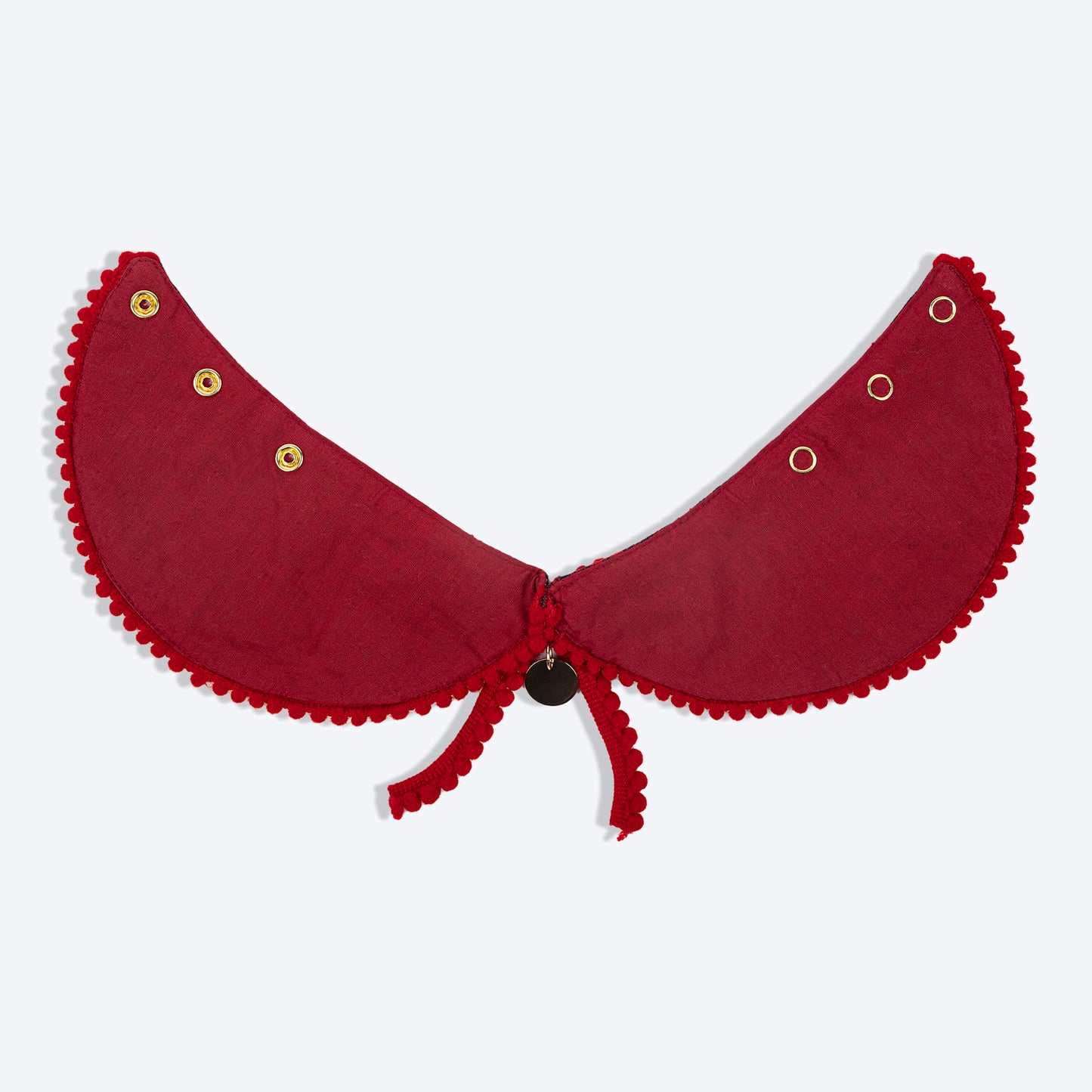 HUFT Jingle Joy Scarf For Pets - Red & Navy