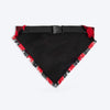 HUFT Holly Jolly Bandana For Dog - Red & Black - Heads Up For Tails