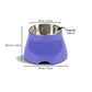 HUFT Elevated Dog Bowl €“ Blue - Heads Up For Tails