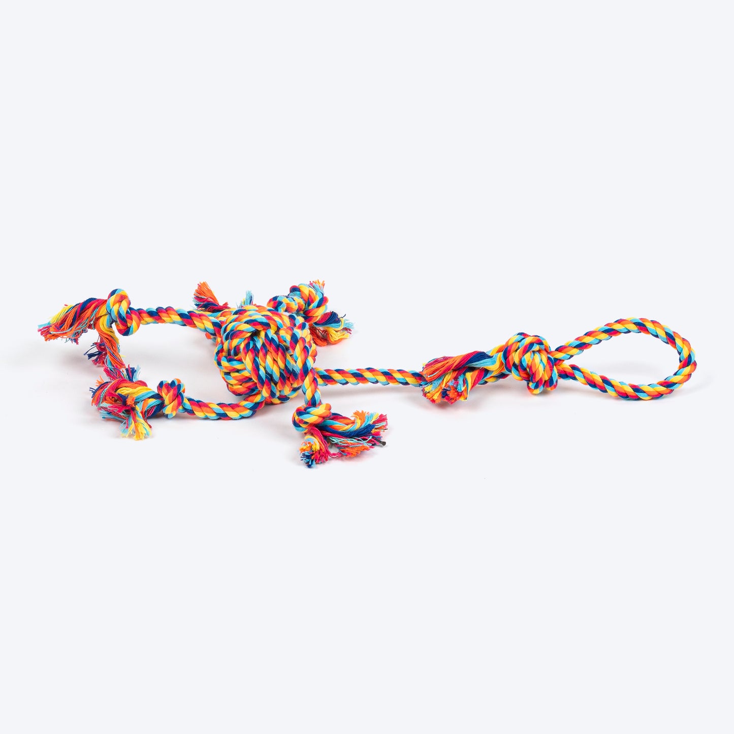 HUFT Tuggables Rope Toy For Dog - Multicolor