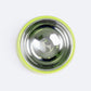 HUFT Slant Melamine Bowl For Pets (Neon Green) - Heads Up For Tails