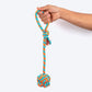 HUFT Tuggables Rope Toy For Dog - Orange & Cyan