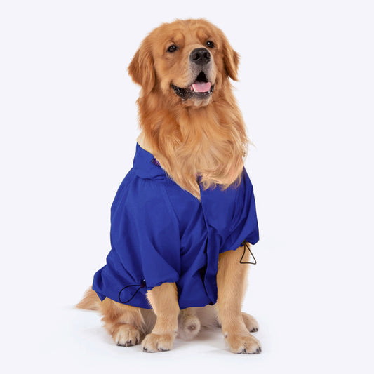 HUFT Magical Mist Dog Raincoat - Blue - Heads Up For Tails