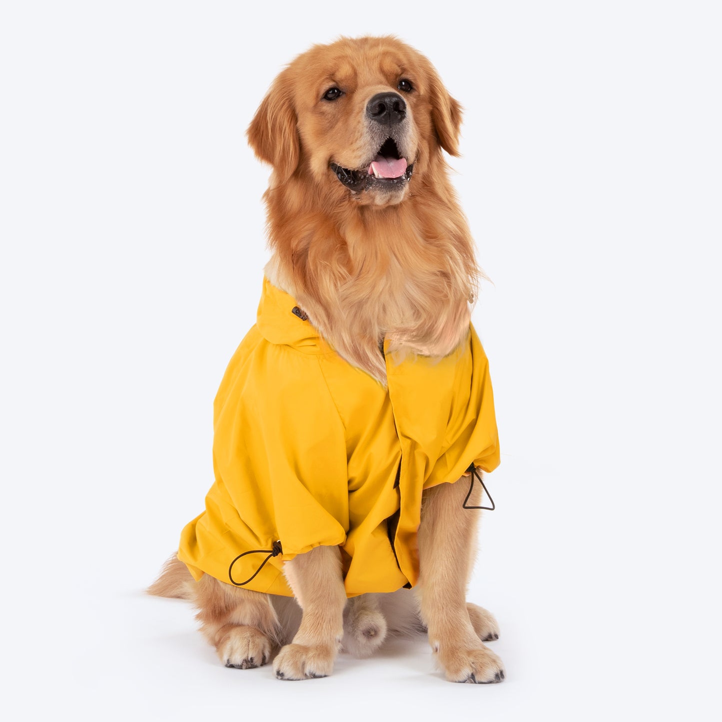 HUFT Magical Mist Dog Raincoat - Bright Yellow - 01